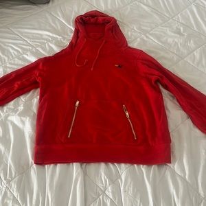 Aviator Nation-Ninja Pullover Hoodie-Red